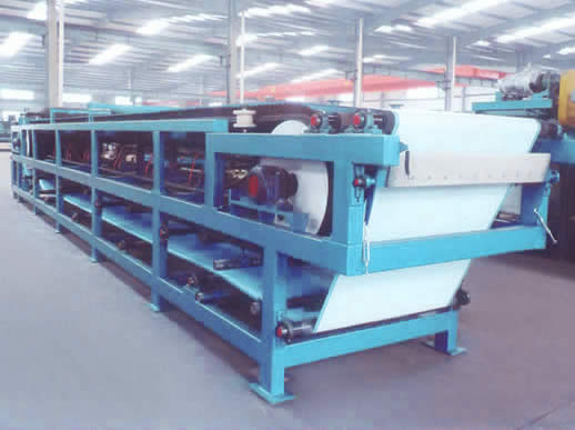 連續帶式真空過濾機